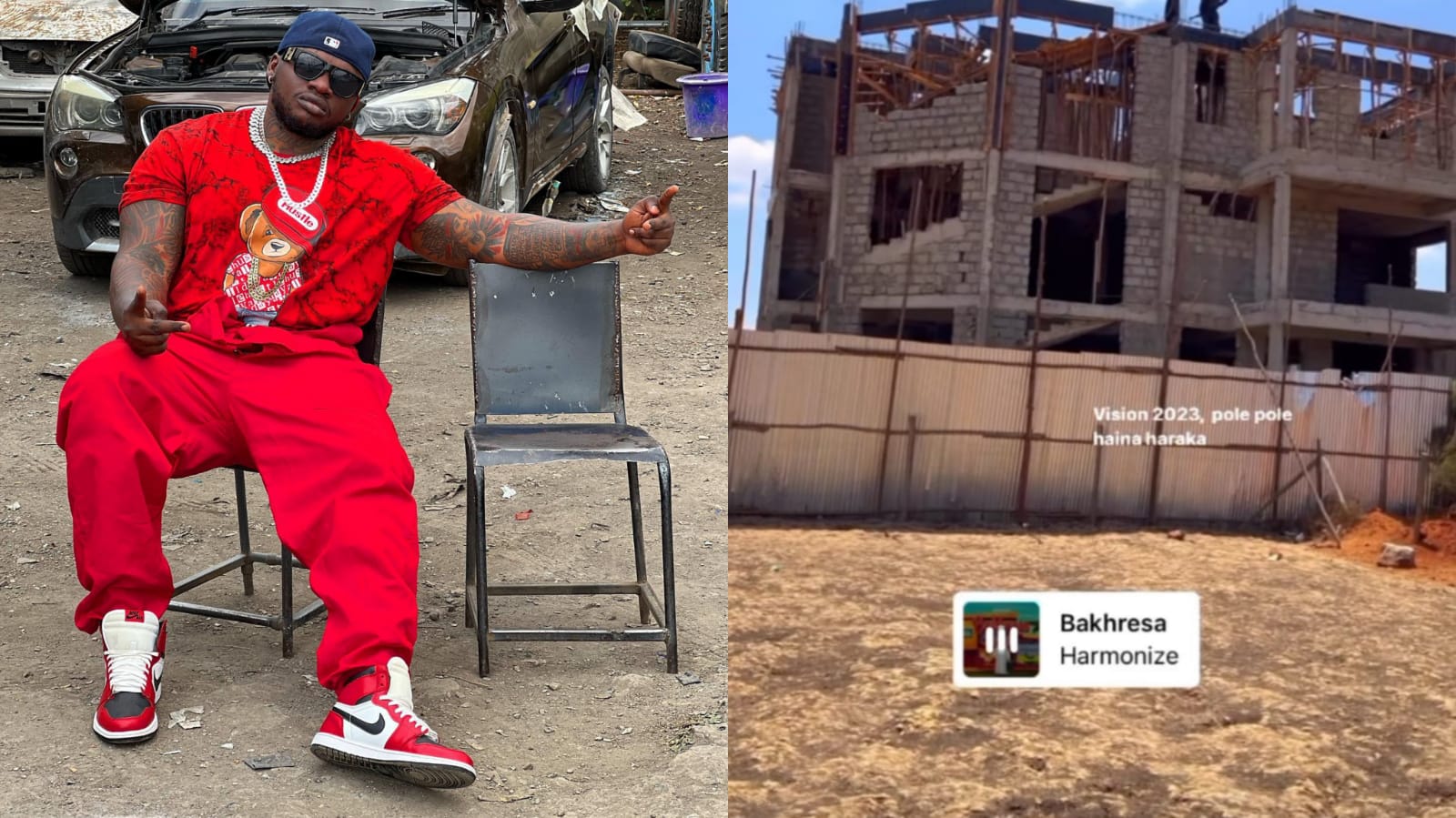 Khaligraph's Multimillion mansion under construction